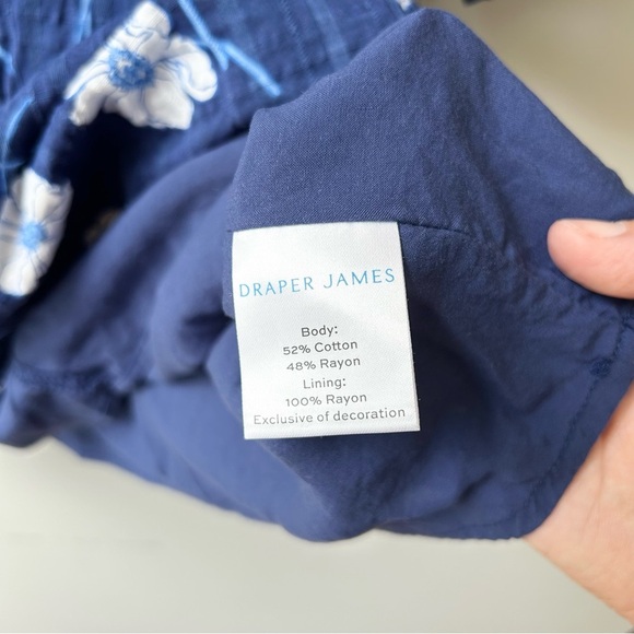 Draper James floral peasant blouse - Picture 10 of 11